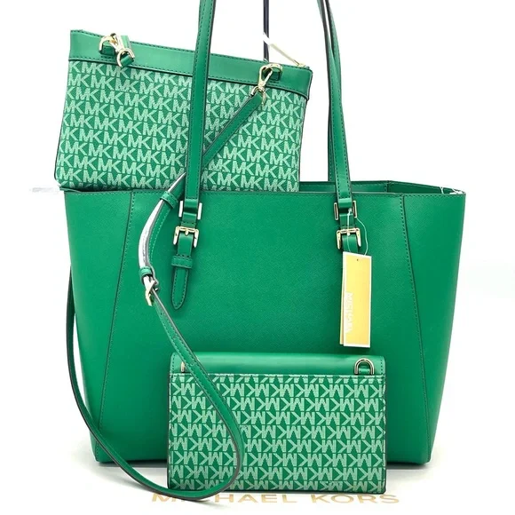 Michael Kors Charlotte Large 3 in 1 Tote Bag - Picture 2 of 16